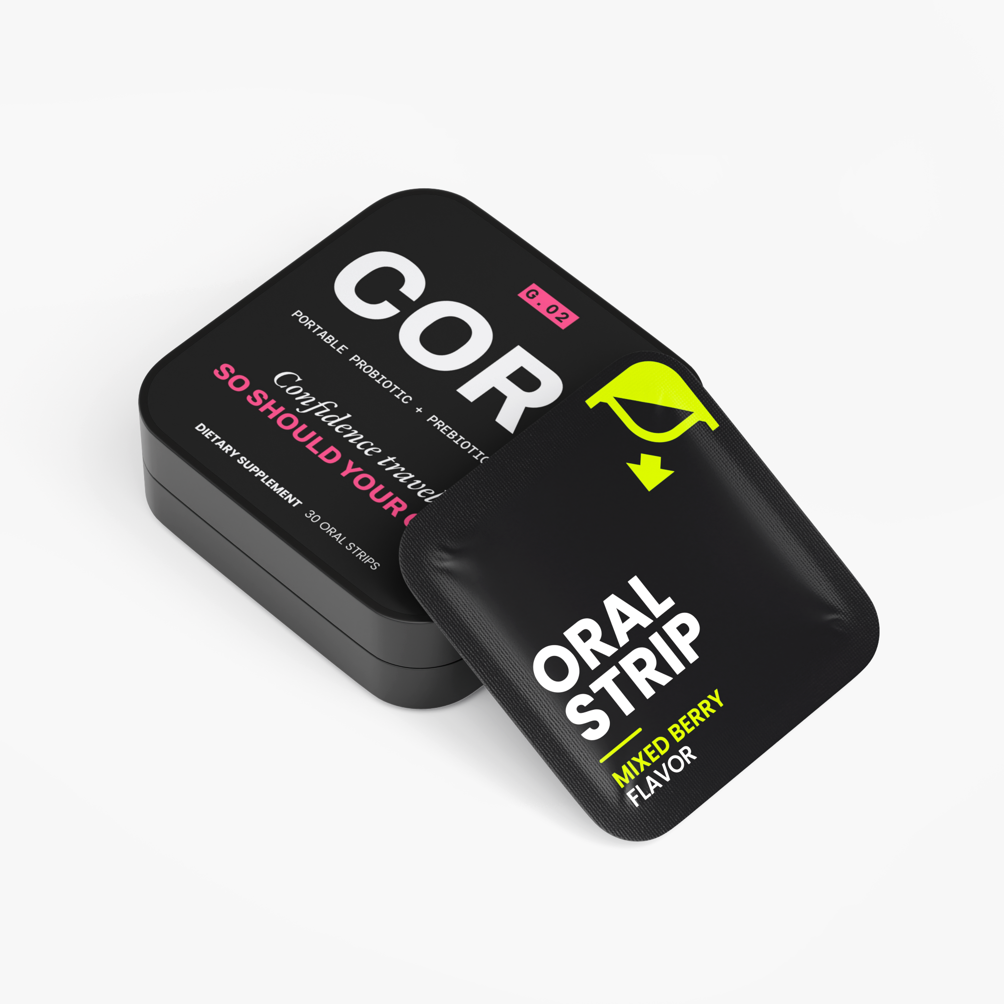 CORE — Portable Probiotic + Prebiotic Strips