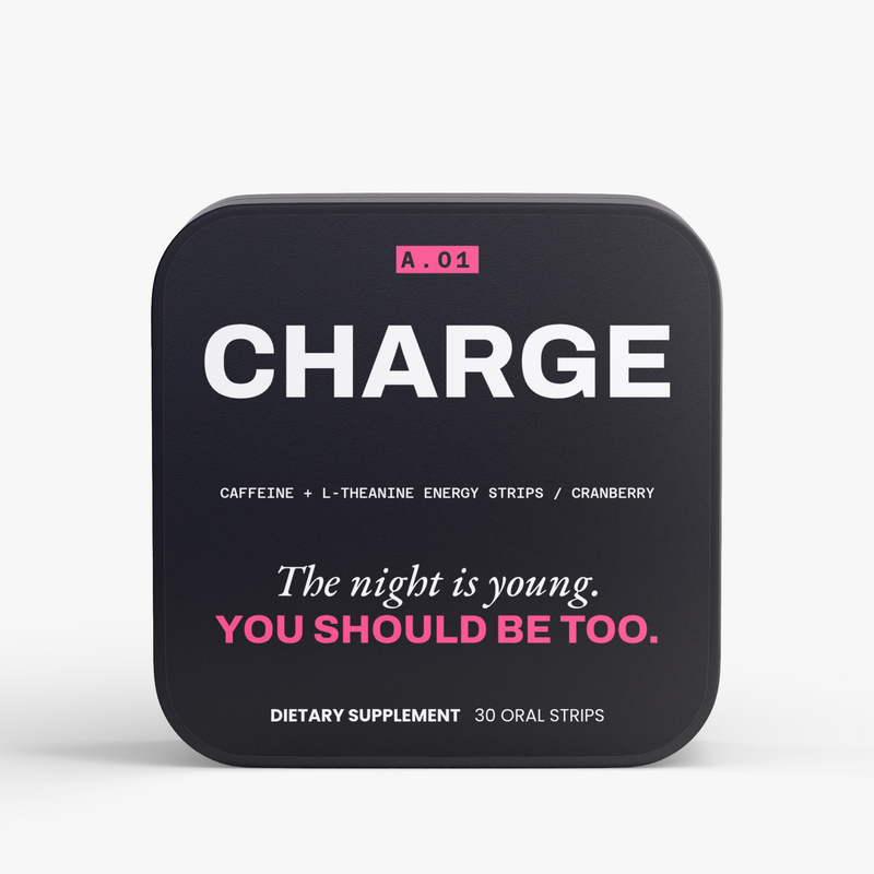 CHARGE — Caffeine + L-Theanine Energy Strips / Cranberry