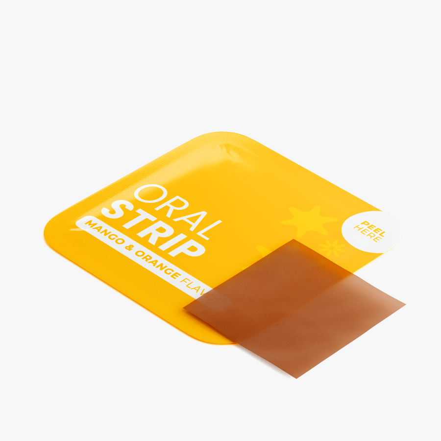 AFTER — Night-Out Wellness Strips / Mango-Orange