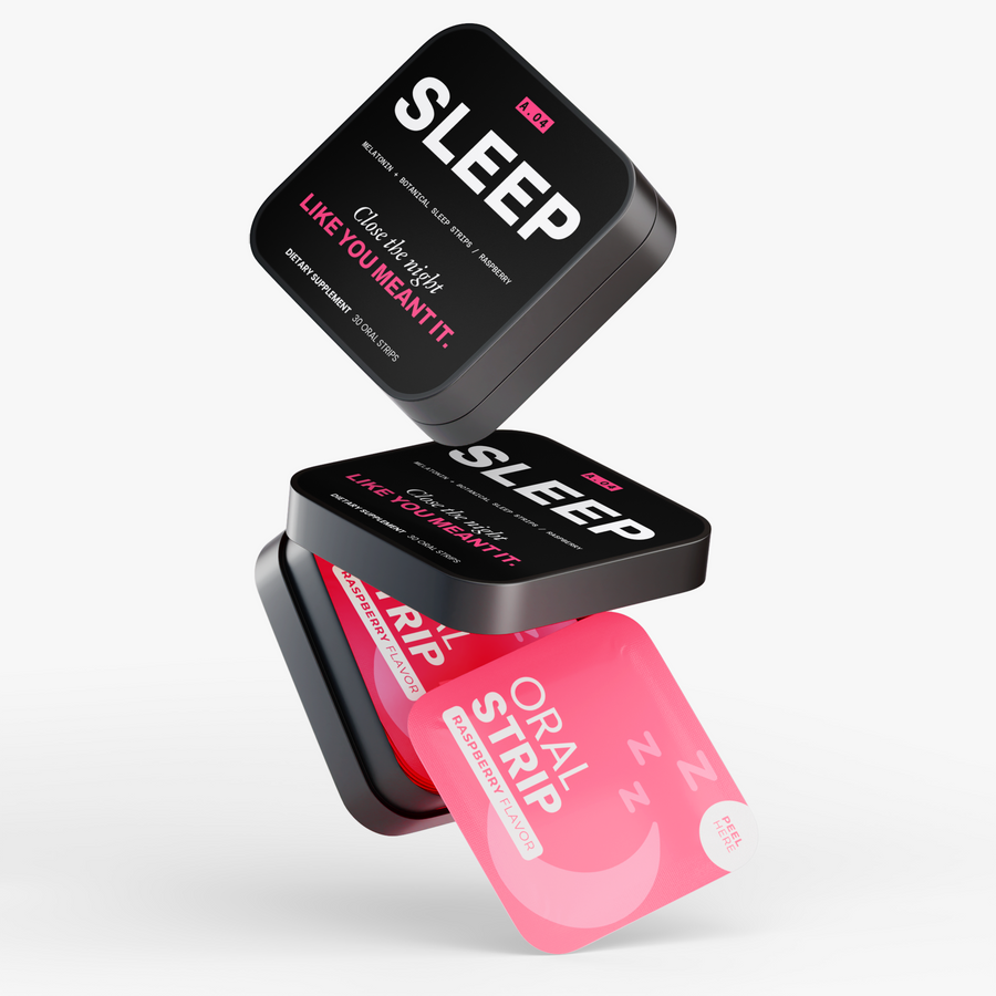 SLEEP — Melatonin + Botanical Sleep Strips / Raspberry