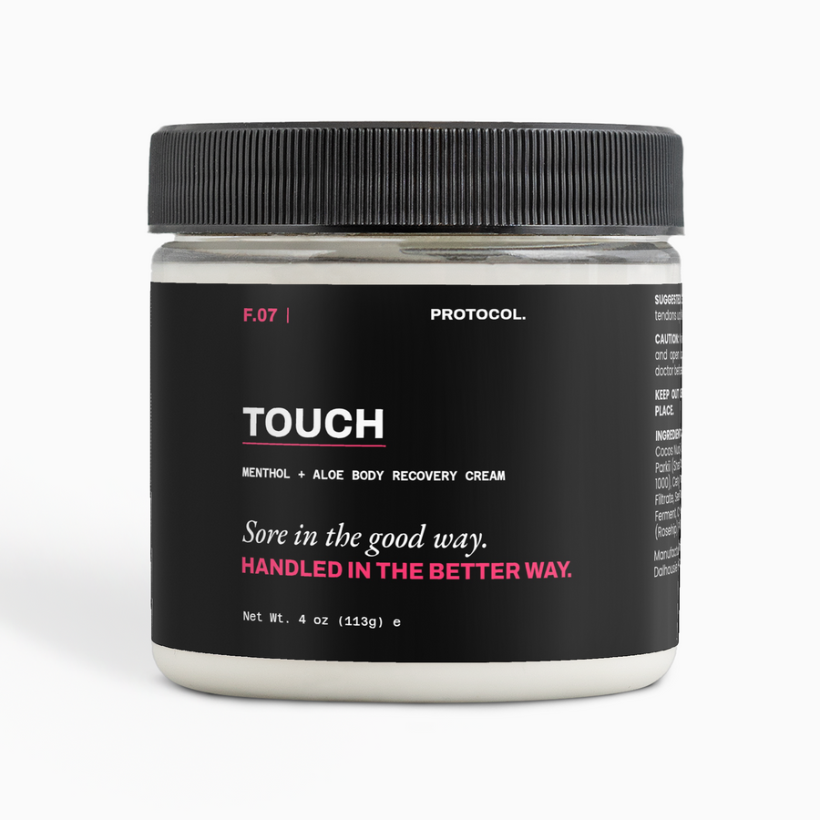 TOUCH — Menthol + Aloe Body Recovery Cream