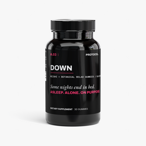 DOWN — Reishi + Botanical Relax Gummies / Blackberry