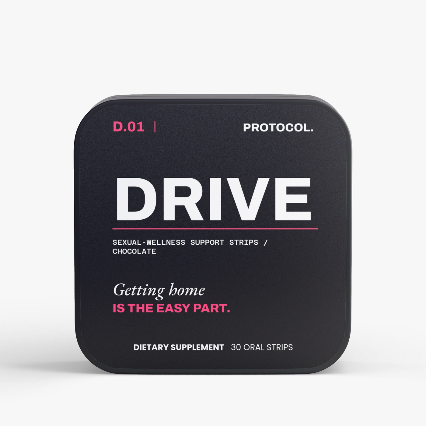 DRIVE — Sexual-Wellness Support Strips / Chocolate