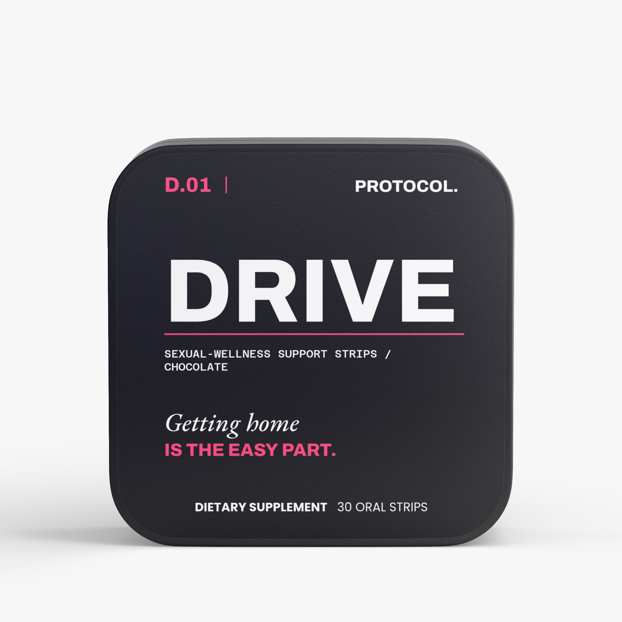 DRIVE — Sexual-Wellness Support Strips / Chocolate