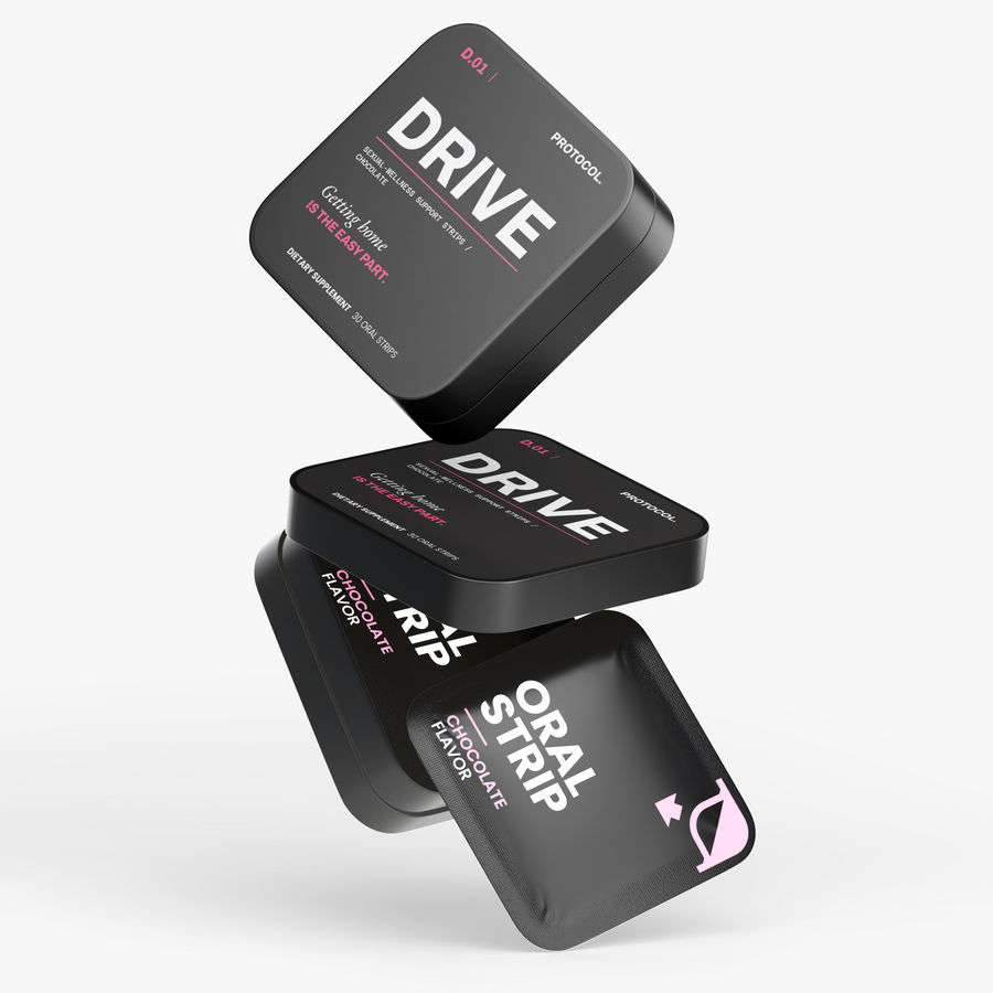 DRIVE — Sexual-Wellness Support Strips / Chocolate