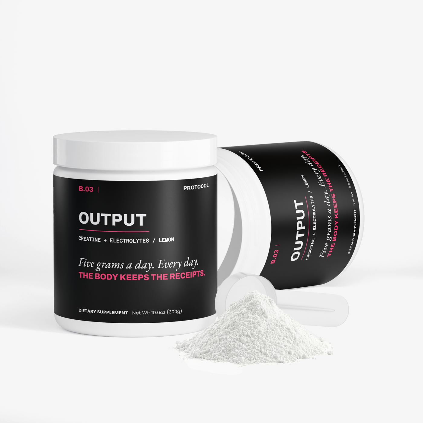 OUTPUT — Creatine + Electrolytes / Lemon