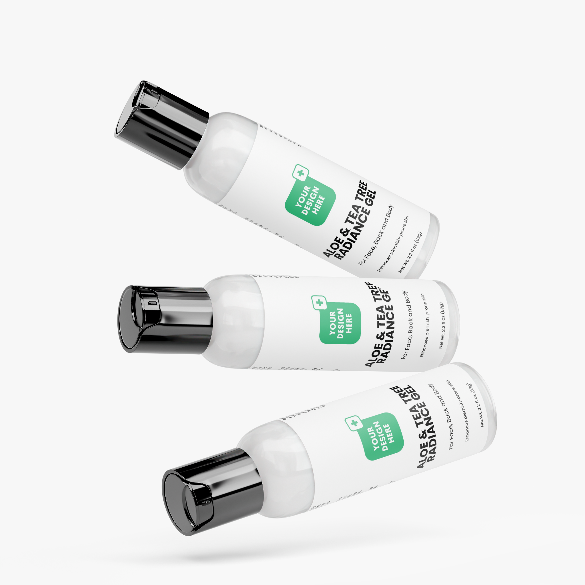 BARE — Post-Shave Body Gel / Aloe + Tea Tree