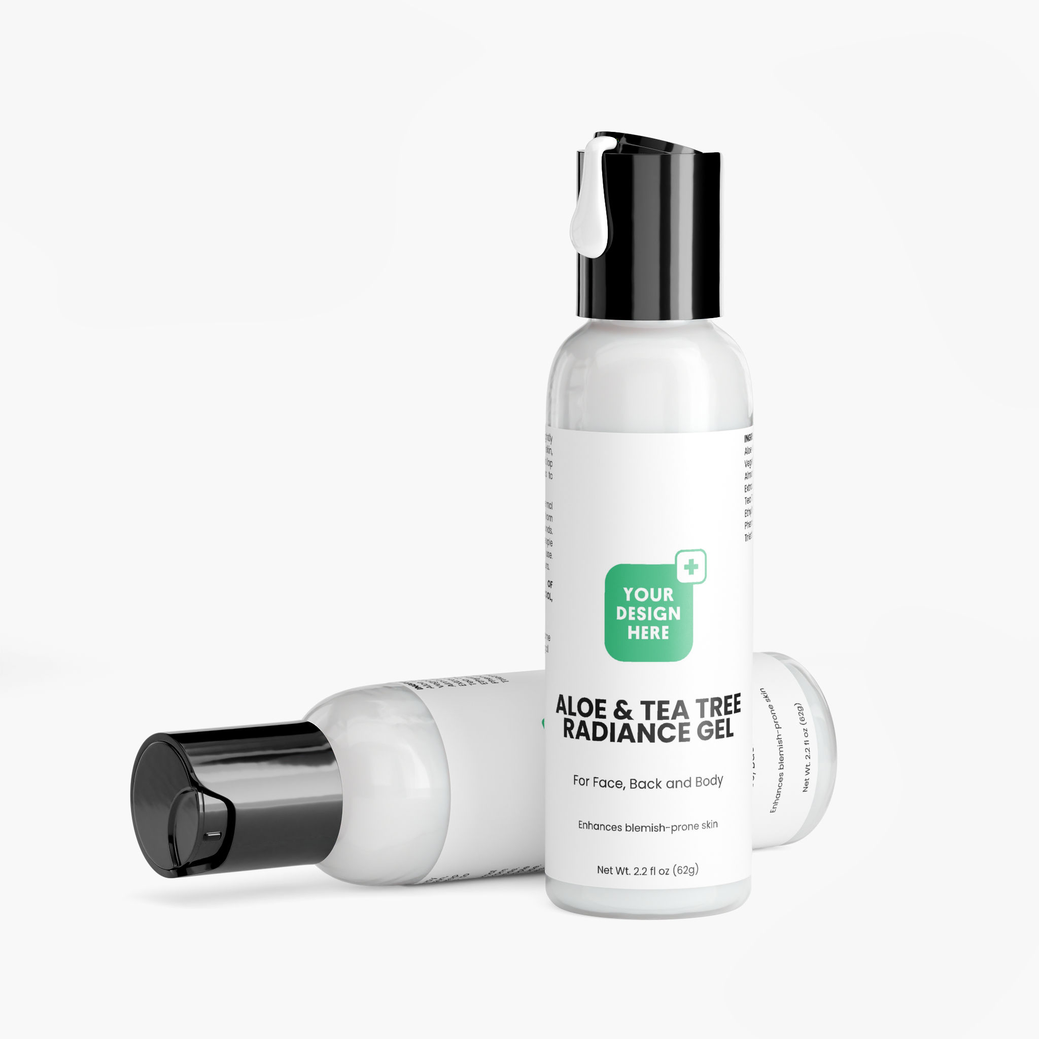 BARE — Post-Shave Body Gel / Aloe + Tea Tree