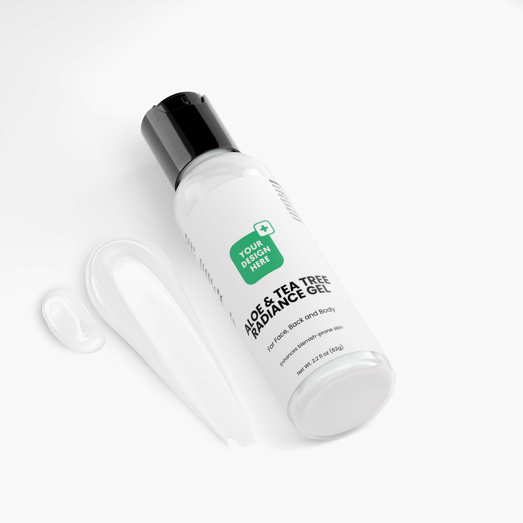 BARE — Post-Shave Body Gel / Aloe + Tea Tree