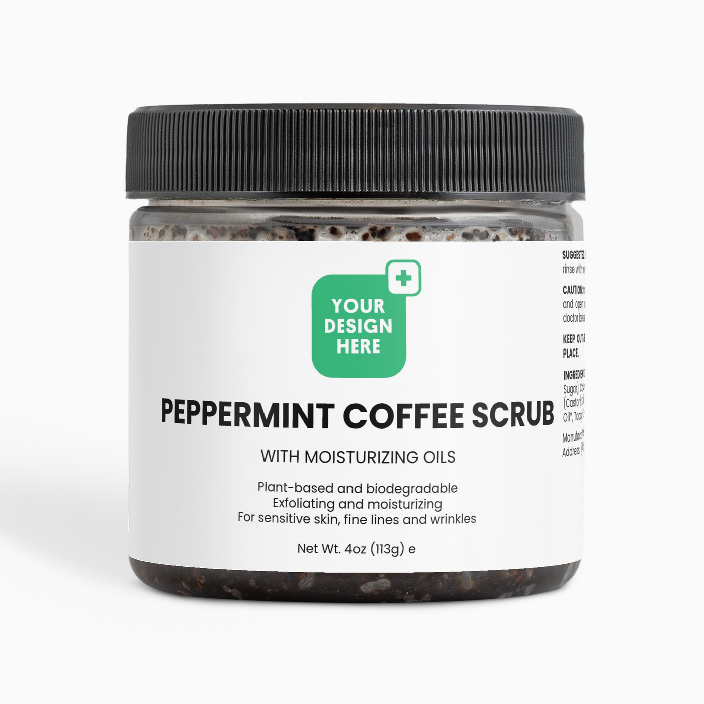 POLISH — Body Exfoliating Scrub / Peppermint Coffee