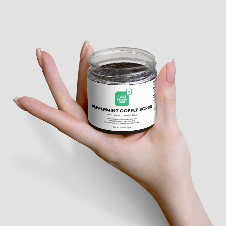 POLISH — Body Exfoliating Scrub / Peppermint Coffee