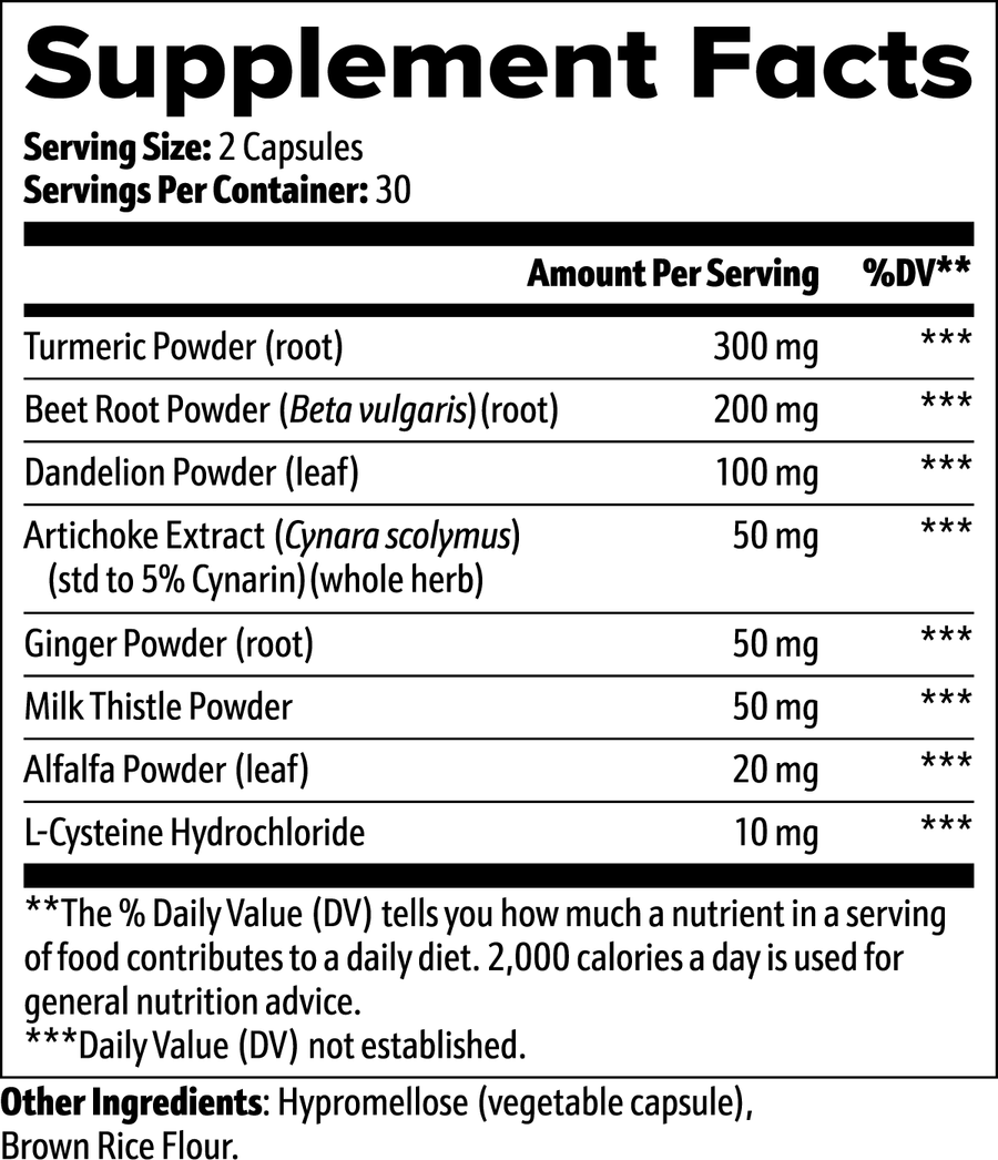 LIVER — Daily Liver Wellness Complex