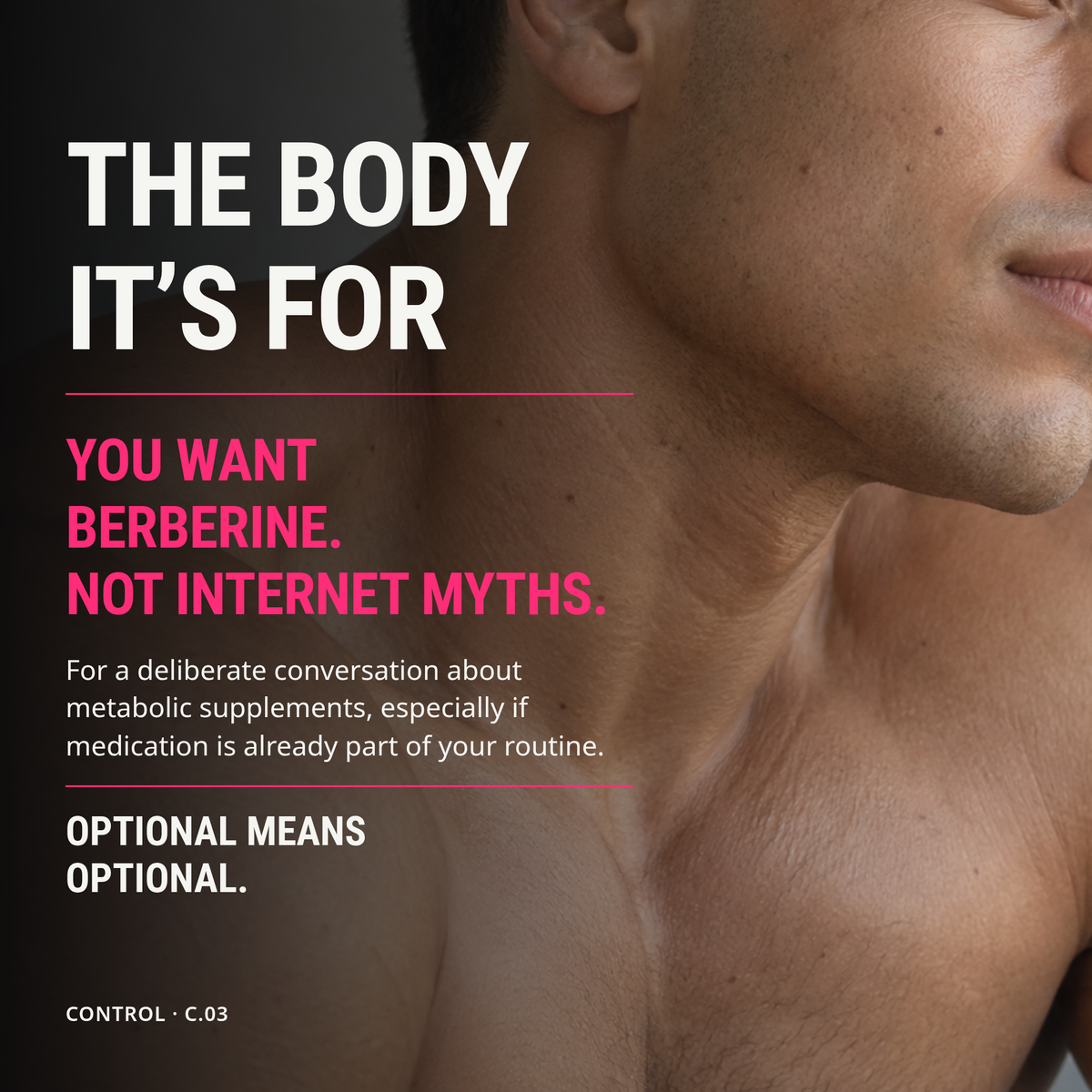 The body it’s for