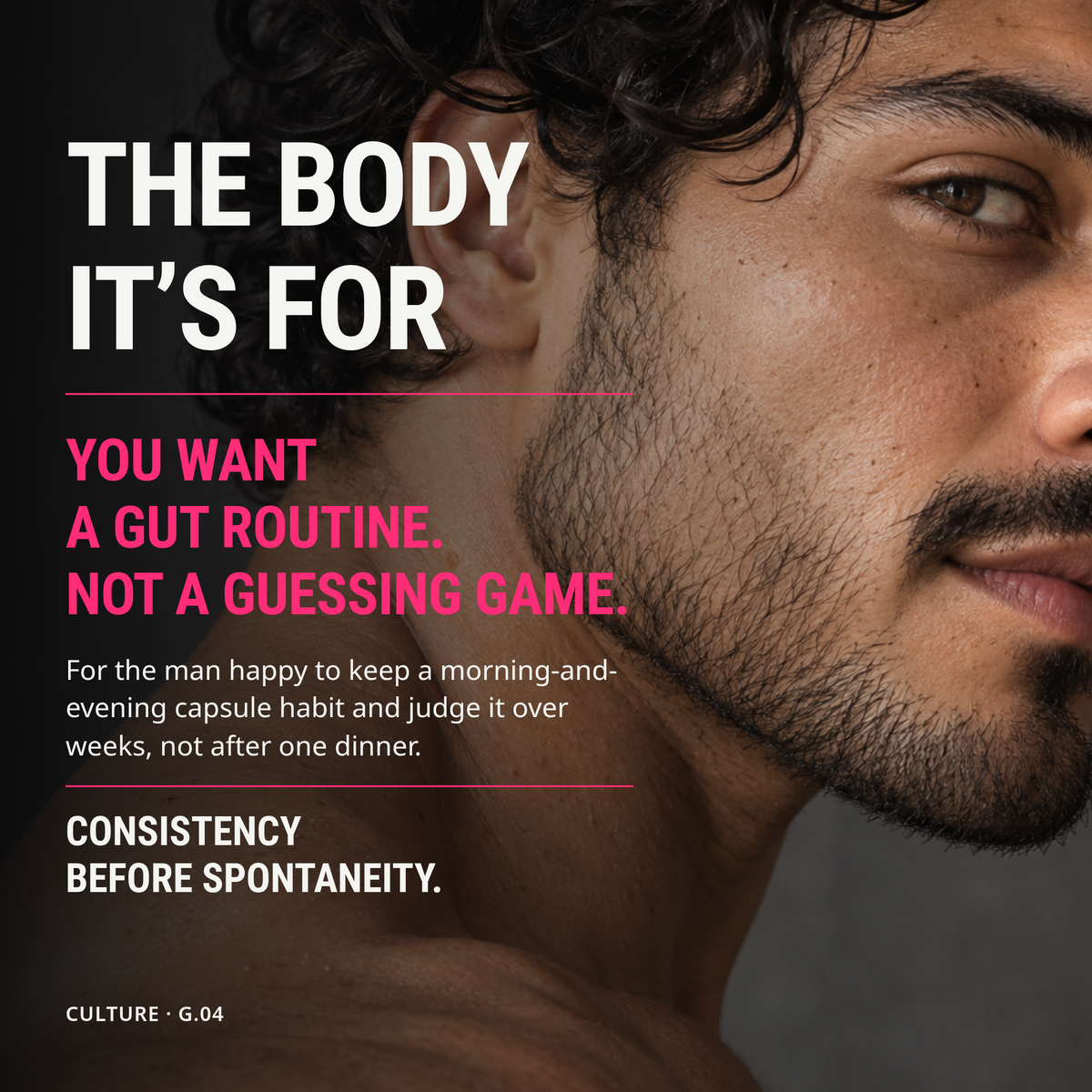 The body it’s for