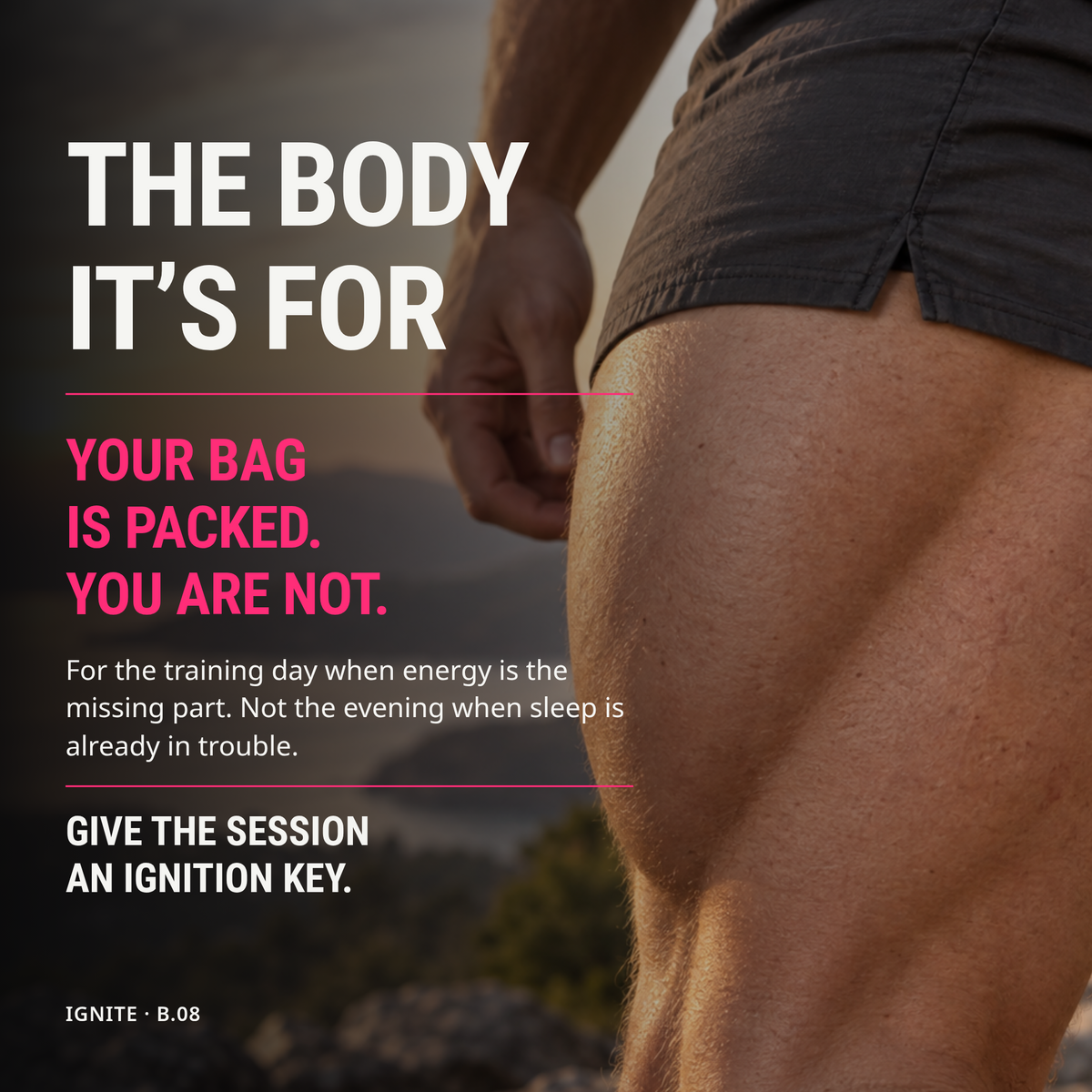 The body it’s for