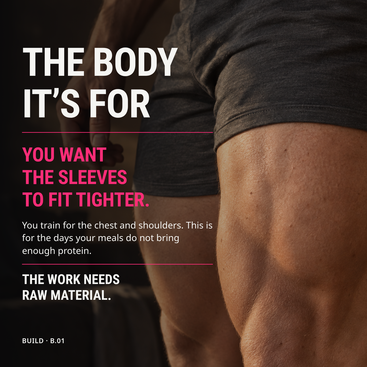 The body it’s for