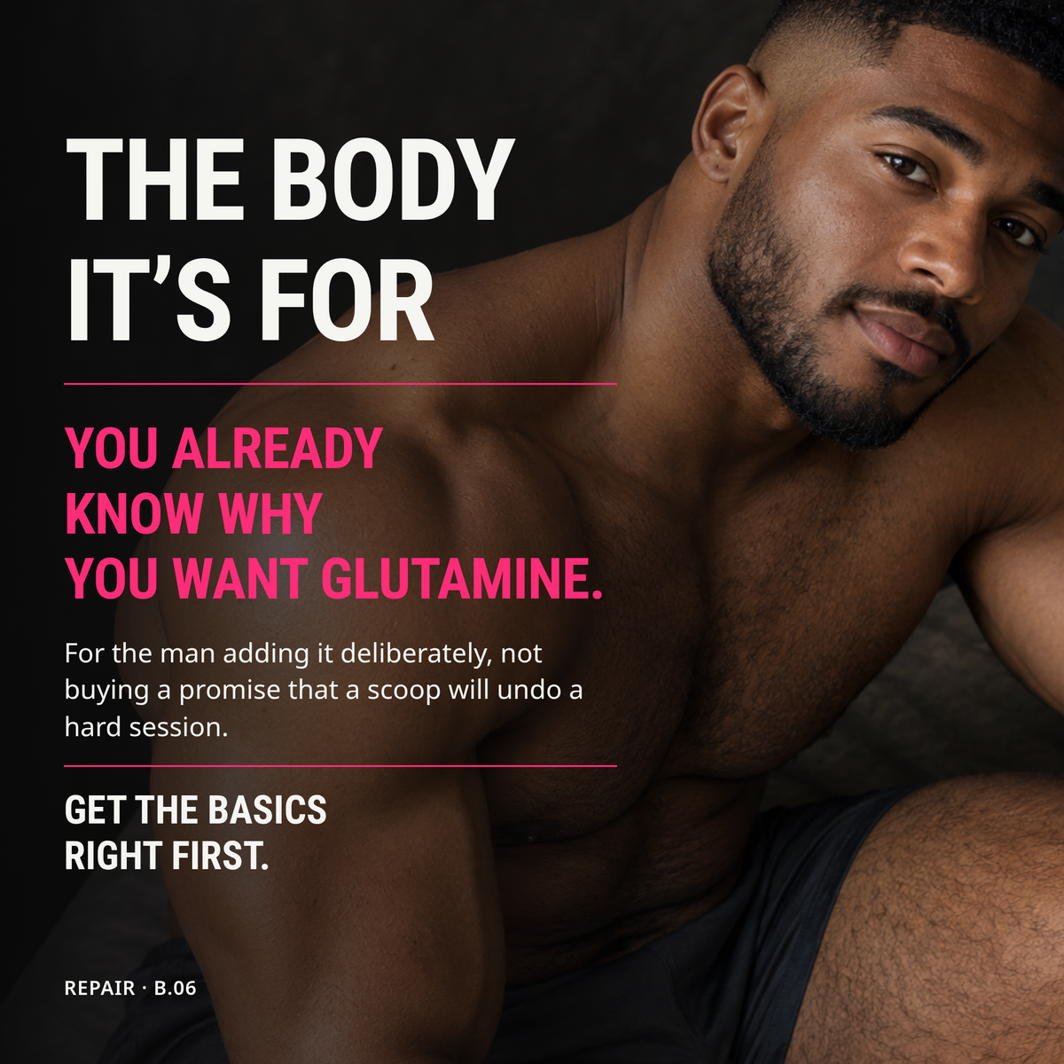 The body it’s for