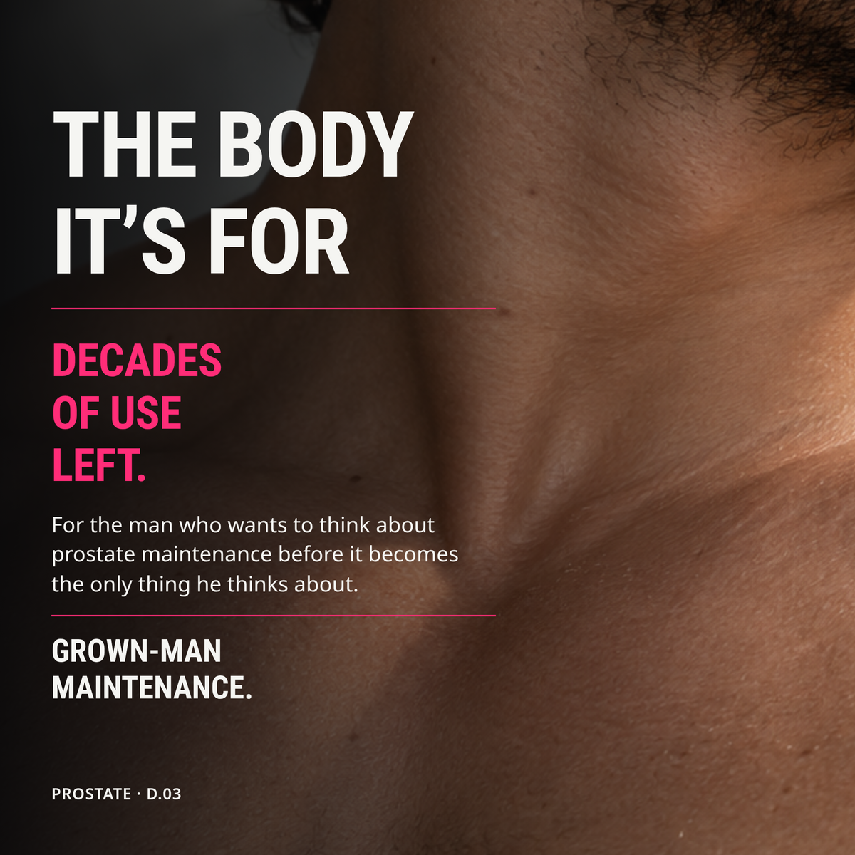 The body it’s for
