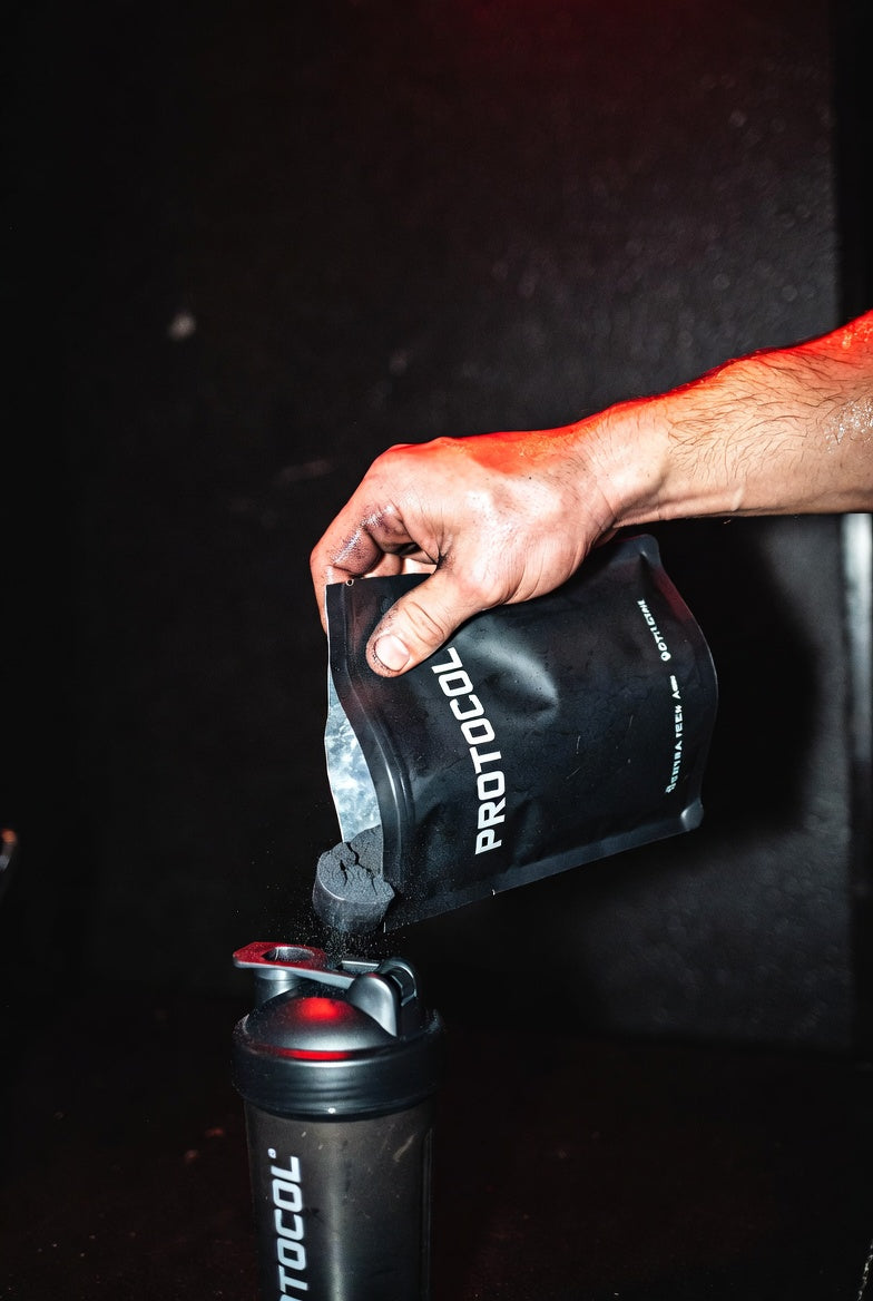 Pouring a shaker